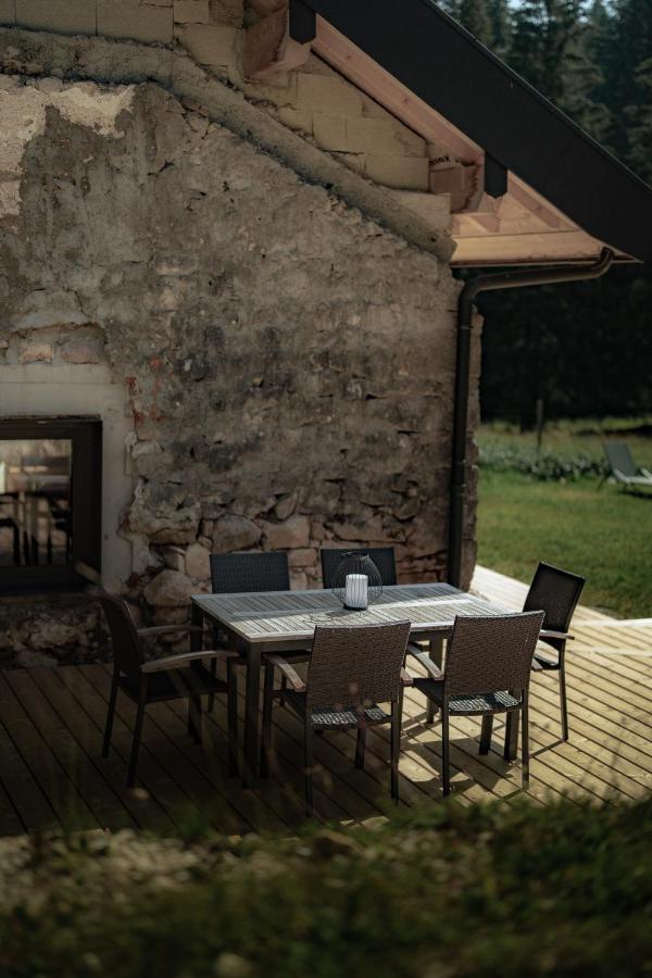 Hotel La Loge De La Dolarde - Chambre Nord-Est Prémanon Exterior foto