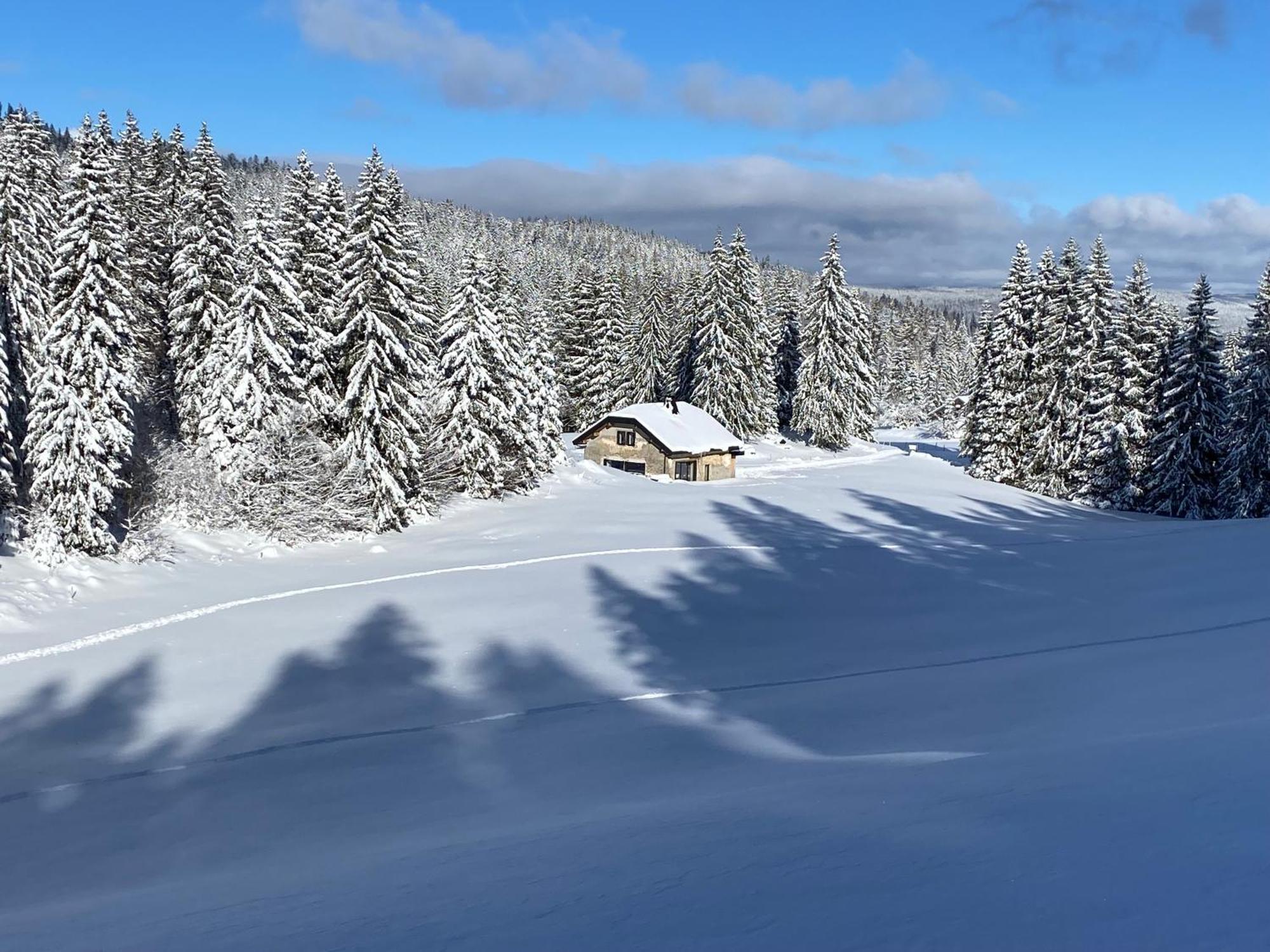 Hotel La Loge De La Dolarde - Chambre Nord-Est Prémanon Exterior foto